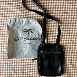 Genuine Leather Gil Holsters Paris Crossbody Bag